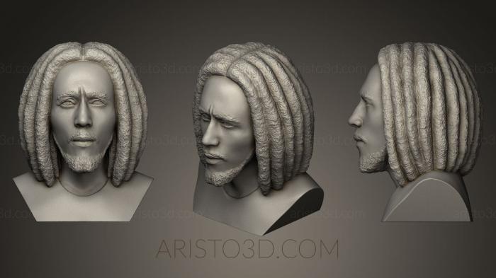 Busts and bas-reliefs of famous people (BUSTC_0070) 3D model for CNC machine